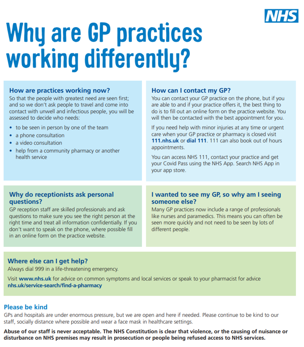 Why GP Practices Are Working Differently